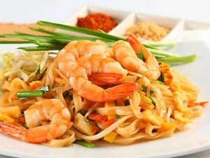 Phở xào hải sản　海鮮炒めフォー