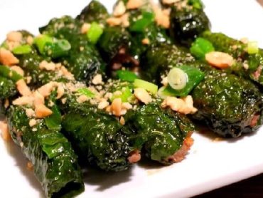 bò nướng lá lốt （ヒハツと牛肉焼き）