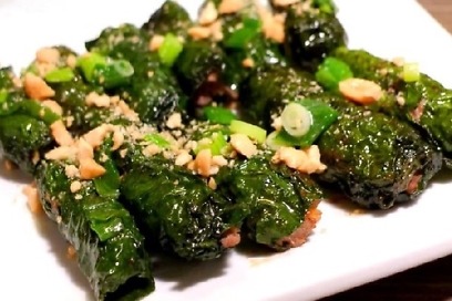 bò nướng lá lốt （ヒハツと牛肉焼き）