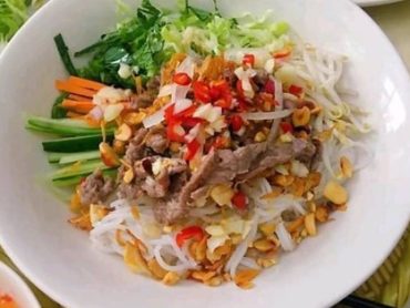 Bún trộn 牛肉ブン南