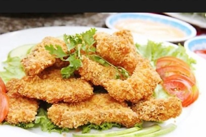 Cá phi lê chiên xù　（フィレ魚フライ）