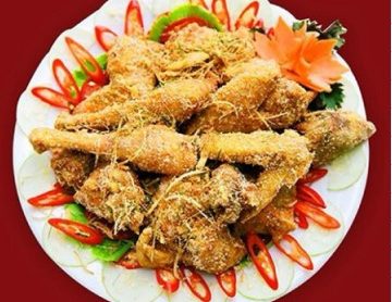 Cánh Gà Rang Muối 塩かけ手羽先フライド