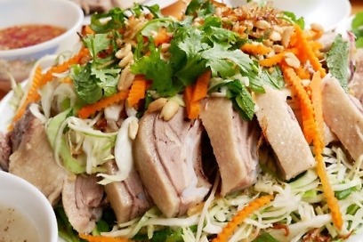 gỏi vịt　（ダック肉サラダ）