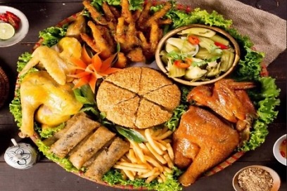 Mẹt gà 7 món　（鶏ミックスセット）