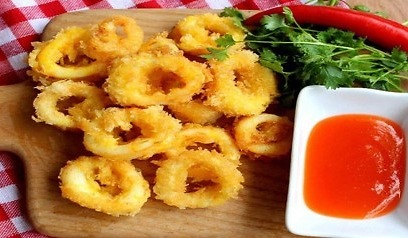 mực chiên xù　（イカフライ）